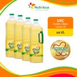 UFC Golden Fiesta Canola Oil 2 L Bundle of 4