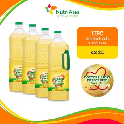 UFC Golden Fiesta Canola Oil 2 L Bundle of 4